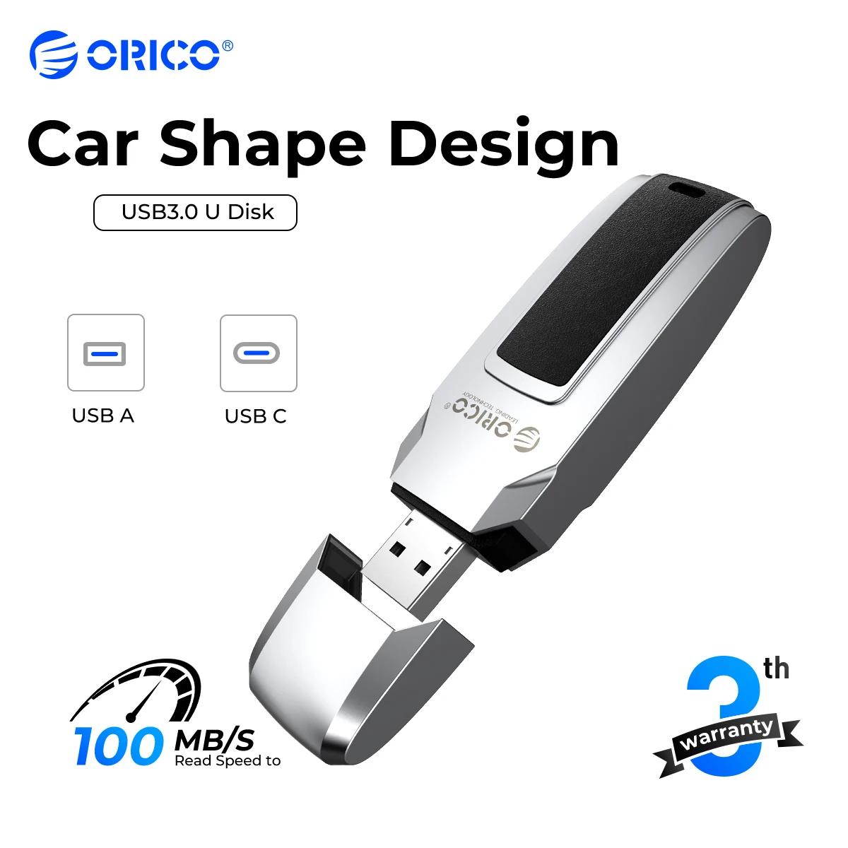ORICO-USB 3.0 100 ްƮ/ USB ÷ ̺, UFSD ݼ   ̺  C 256GB 128GB 64GB 32GB ڵ  USB ƽ Pendrive
